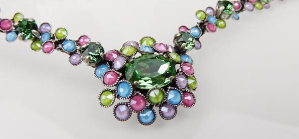 Caviar Treasure Halskette Pastel Multi groß von Konplott